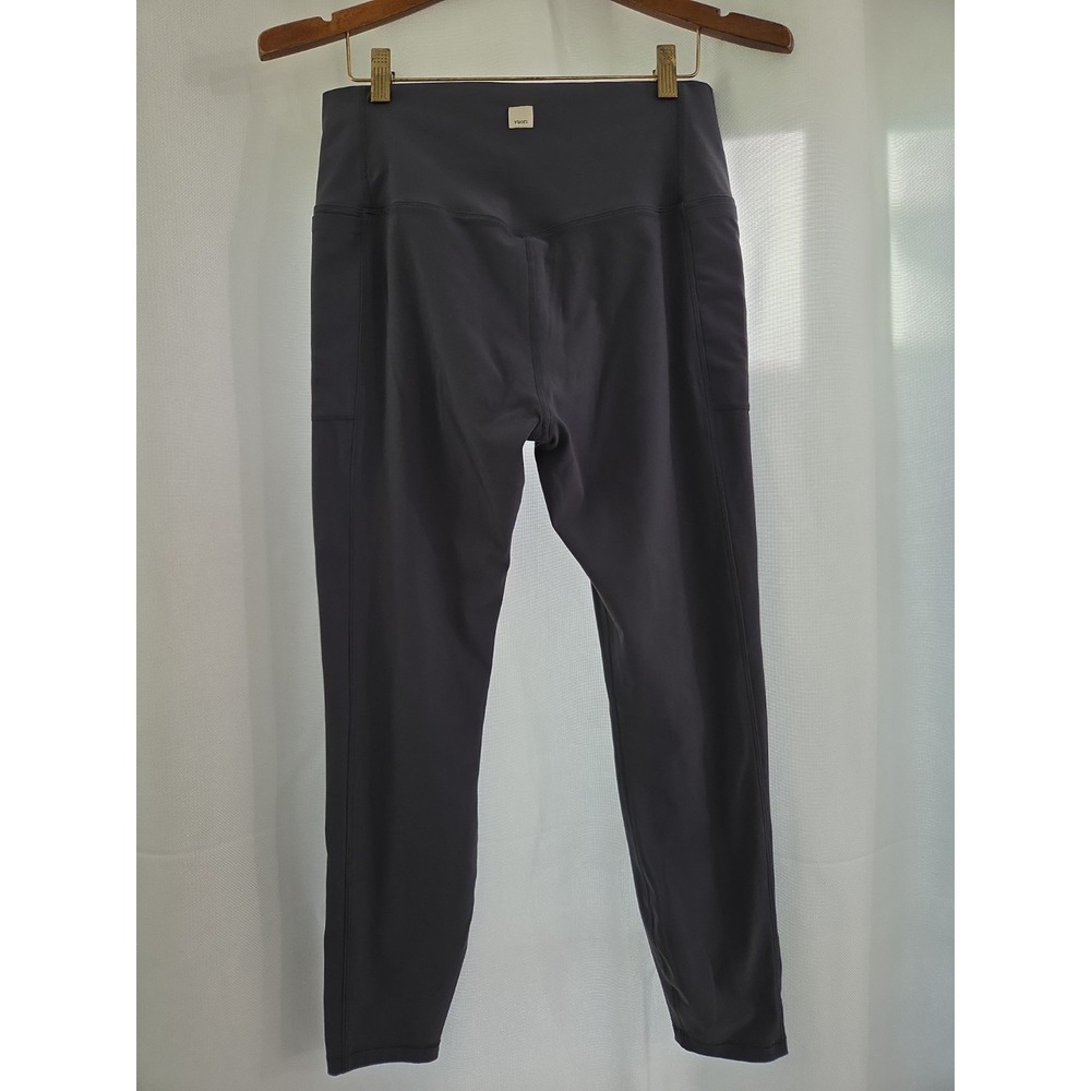 Vuori Performance Pocket Leggings High Waisted Women's Large Gray 25" Inseam